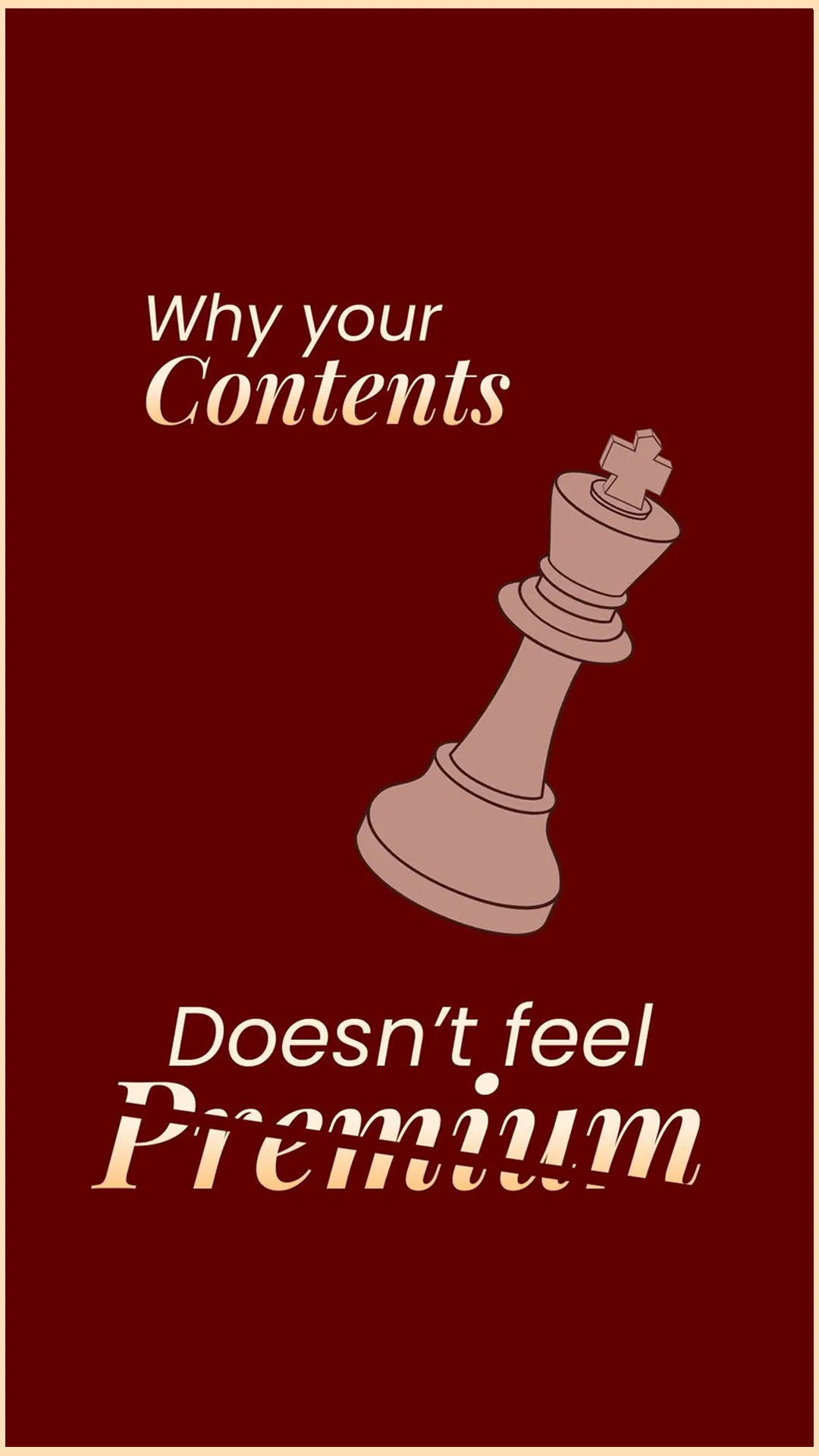 Why Your Content Doesn't Feel Premium - Discover the key elements that transform ordinary content into premium brand experiences that resonate with your ideal clients